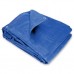 Tarp Flat, 20'W X 30'L Blue Poly Tarp 3.1 Oz